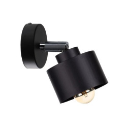 Kinkiet nowoczesny 1xE27 SIMPLY BLACK