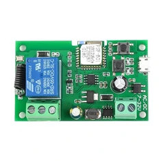 Moduł przełącznika Wifi RF Ewelink 1 kanał, samozamykający się, zasilany DC 5V 7-32V, zdalne sterowanie aplikacją bezprzewodową