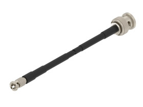 Kabel koncentryczny złącze A BNC złacze B BNC długość 152mm typ kabla NFC55a NF Z zakończeniem