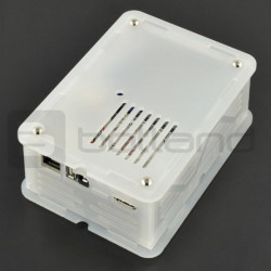 CloudShell dla Odroid XU4 - elementy do budowy serwera plików NAS - matowy