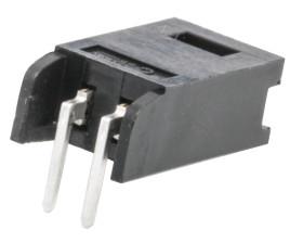 Wtyk PCB 2-pinowe raster: 2.54mm -rzędowe TE Connectivity Przewlekany