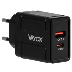 Ładowarka sieciowa USB Quick Charge USB + PD 38W premium line VA0007 Vayox