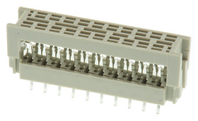 Złącze IDC 20-pinowe 2-rzędowe raster: 2.54mm Męski Przewlekany TE Connectivity