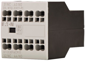 Auxiliary switch, 2 pole, 1 Form A (N/O) + 1 Form B (N/C), push-in, 199309