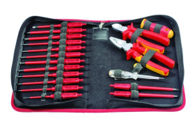 Zestaw 14 wkrętaków z wymienną rękojeścią izolowane 1000V E-Smart + kombinerki izolowane + obcinaczki izolowane 6391904