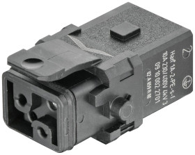 Złącze męskie Han 1A-2+PE-S-f latch 09100022701 Harting 1 szt.