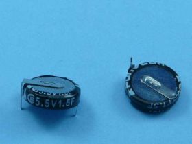 1,5F/5,5V HOR.ELKO GOLD CAP