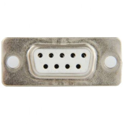 Gniazdo RS-232 (D-Sub 9-pin) montażowe do obudowy