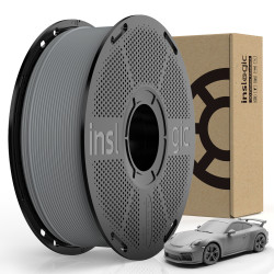 Inslogic Matte PLA Pro 1.75mm 1kg Grey / Szary