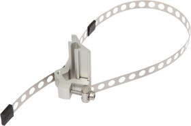 Akcesoria magnetyczne, taśma montażowa, 350x8mm, rozpiętość 25-90mm, do czujnika MZ07, stal nierdzewna, AM000116