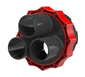 Pokrywa systemowa do uszczelniania kabli HSI 150 D3x58 KS z techniką zimnokurczliwą