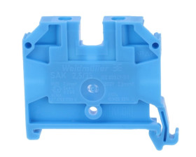 Złączka szynowa 2,5mm2 SAK 2.5/35 BL 0380480000