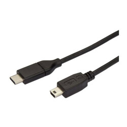 StarTech.com USB2CMB2M USB-C to Mini-USB Cable - M/M - 2 m (6 ft.) - USB 2.0