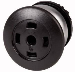 Eaton 216728 M22-DP-S-X Przycisk grzybkowy czarny 1 szt.