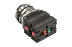 Przycisk sterowniczy 30mm czerwony z samopowrotem 2Z 2R W0-NEF30-K 2X2Y C