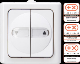 561502005 Wet room blind switch, reverse lock