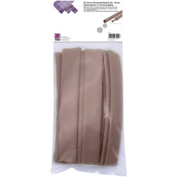 TruComponents 30431 Heatshrink set Brown 12mm 4mm Shrinkage:3:1 15pcs