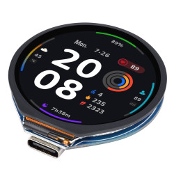 ESP32-S3 Development Board with 1.28" Round Touch LCD