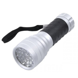 LATARKA DIODOWA RĘCZNA 21-LED ALUMINIOWA VIPOW