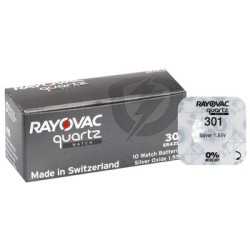 bateria srebrowa mini Rayovac 301 / SR43SW / SR43