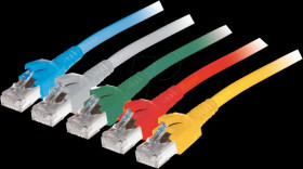 653560 DÄTWYLER Cat.6, 1200MHz, S/FTP, 2.0m, green