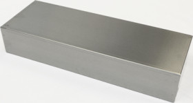 Aluminum enclosure, (L x W x H) 432 x 152 x 76 mm, natural, 1444-1763