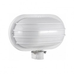 Oprawa ścienna ST69-2 z czujnikiem ruchu PIR - biała