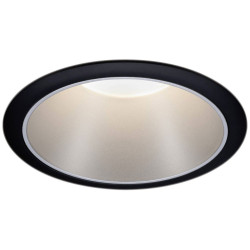 Paulmann 93397 Recessed Light GU10 Black/Silver Matt Glare-Free Lighting