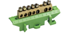 Listwa przyłączeniowa z cokołem ochronna 3x16 + 4x10 mm2 KM07E HAGER