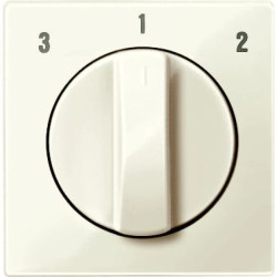 Merten System M Płytka centralna obrotowego łącznika wentylatora kremowy MTN567344