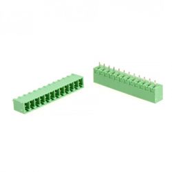 ZŁĄCZE TB 12PIN R-3.81MM MĘSKIE PROSTE ZAMKNIĘTE PCB RoHS