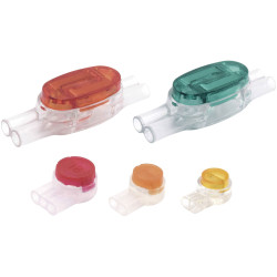 Quadrios 1905C140 Single Wire Connectors Gel-Filled 2-4 Pins Set of 25