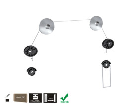 Uchwyt wieszak do telewizora LED 32-75 Maclean MC-557