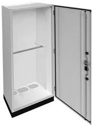 Hager Szafka 800 x 1950 x 400 stal szaro-biały (ral 7035) 1 szt.