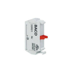 BACO BA33R01 Contact Breaker 600V Momentary Single Adapter Use