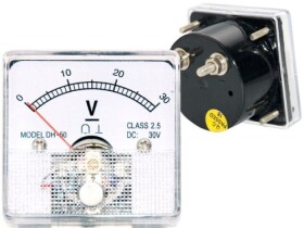 Miernik voltomierz 30V kwadratowy