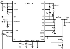 6-42V Wide Vin, Current Mode Synchronous Buck Controller