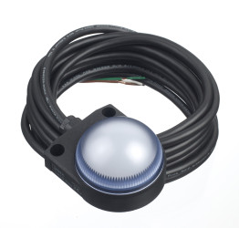 Lampka kontrolna do montażu panelowego Zielony, czerwony LED Czarny Idec