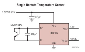 Remote/Internal Temperature Sensor
