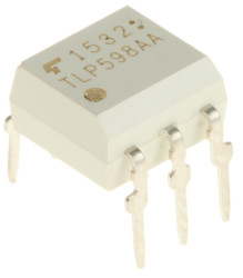 Transoptor TLP598AA(F) MOSFET 2-kanałowy DC DIP 6 Toshiba