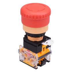 Red Mushroom 22mm Emergency Stop Switch NO/NC