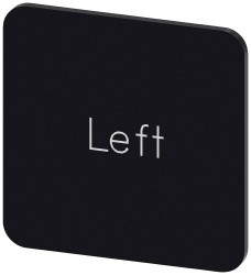 Tabliczka opisowa Siemens 3SU1900-0AF16-0DR0 (S x W) 22 mm x 22 mm Left 10 szt.