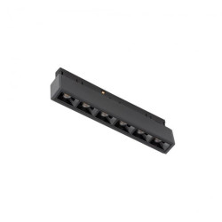 Oprawa liniowa FOCUS OUT LED 5W 3000K 290lm 24 czarna system niskonapięciowy NANO-LVM 11718 Nowodvorski