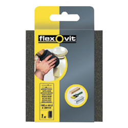 Flexovit 63642556853 Sanding Sponges Standard 100 x 68.5 x 26mm - Medium/Coarse