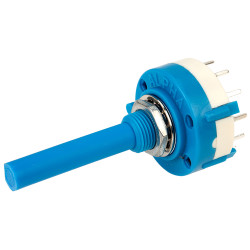 Taiwan Alpha SR2612-0403-38F5 Make Before Break 4 Pole 3 Way PCB Rotary Switch