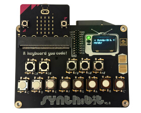 Synthbit - 16-Key Synthesizer for microbit