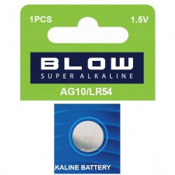 Bateria AG10 389 LR1130 LR54 V389 guzikowa pastylkowa alkaliczna 11.6x3.0