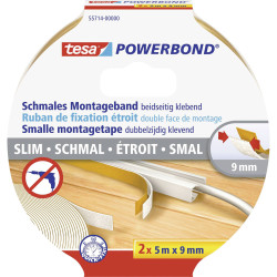 tesa 77744-00000-00 Powerbond mounting Tape for tiles &amp; metal 1.5m x 19mm