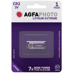 AgfaPhoto CR2 Button Cell 1pc Lithium Long-Lasting Reliable Power