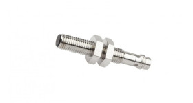 Czujnik indukcyjny M8x1 50mm zabudowany Sn 1.5 10-30V DC PNP NO złącze M8 3-pinowe IP67 mosiądz niklowany IA080170